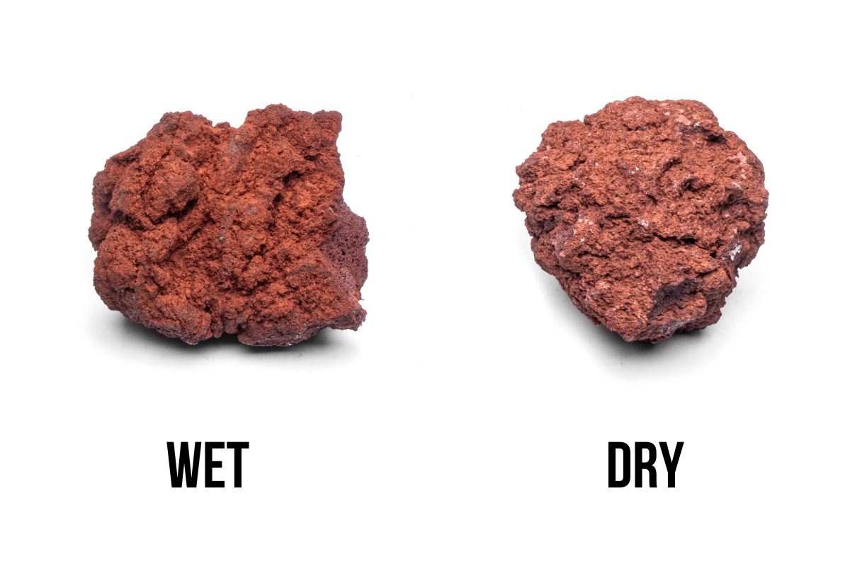 Red Lava Rock